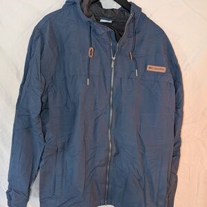 Columbia Men's Navy Windbreaker
